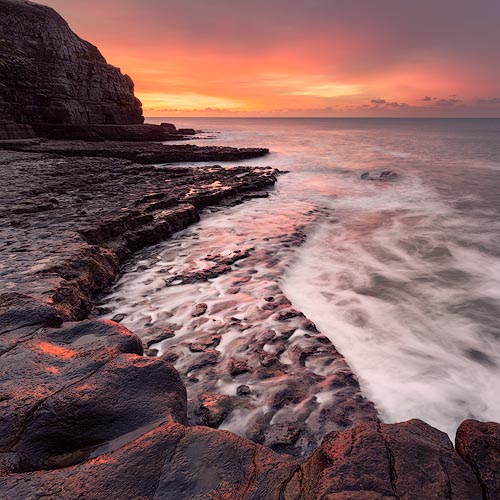 The Jurassic Coast in Winter