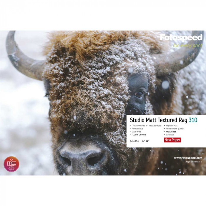 Studio Matt Textured Rag 310